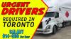 URGENT DRIVERS REQUIRED IN TORONTO