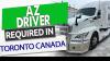 AZ team Driver Dedicated Run Canada Wide