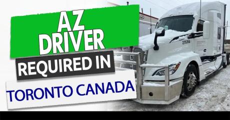 AZ team Driver Dedicated Run Canada Wide