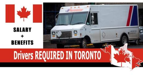Drivers REQUIRED IN TORONTO
