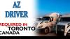 AZ class 1 driver needed