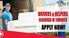 DRIVERS & HELPERS REQUIRED IN TORONTO