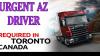 Urgently Required AZ Team Drivers