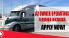 AZ OWNER OPERATORS REQUIRED IN TORONTO