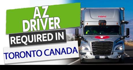 AZ Driver needed for local work.
