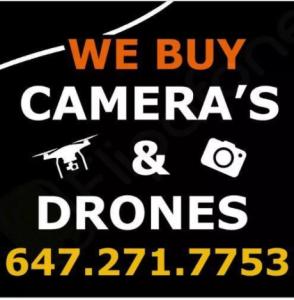 I will BUY your CAMERA / DRONE for CASH! Sony - Canon - Nikon