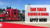 TANK TRAILER DRIVERS REQUIRED IN TORONTO