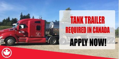 TANK TRAILER DRIVERS REQUIRED IN TORONTO