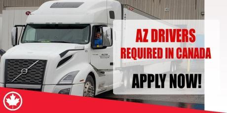 AZ DRIVERS REQUIRED IN TORONTO
