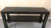 IKEA LACK TV Stand / Bench - Black