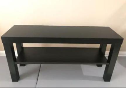 IKEA LACK TV Stand / Bench - Black