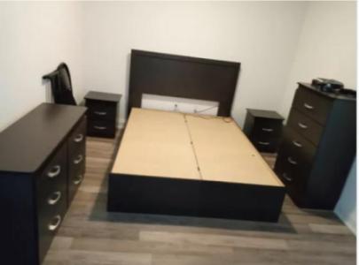 BRAND NEW 5 drawer chest + 2 nightstand deal $299see description