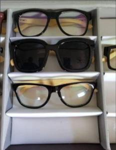 Stylish Real Bamboo Frames (Good for ■Prescription Lens)