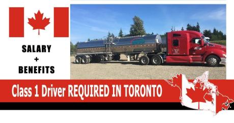 Class 1 Driver REQUIRED IN TORONTO