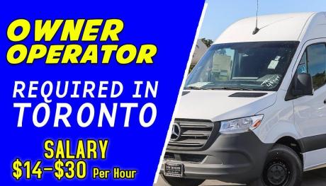 OWNER OPERATOR REQUIRED IN TORONTO