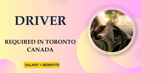 Driver Required in Toronto