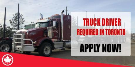 TRUCK DRIVER REQUIRED IN TORONTO