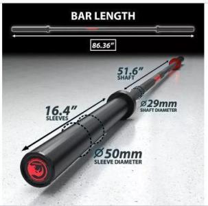 Synergee Power Bar Umax Urethane Powerlifting Weight Set