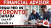 FINANCIAL ADVISOR REQUIRED IN TORONTO