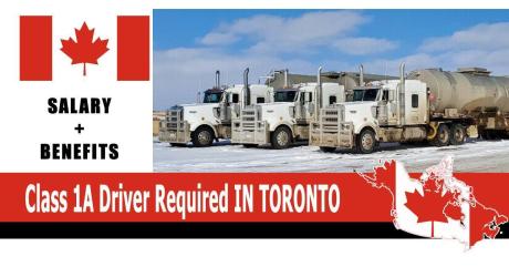 Class 1A Driver Required IN TORONTO