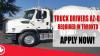 TRUCK DRIVERS AZ-DZ REQUIRED IN TORONTO