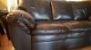 Brown Leather Couch - Excellent Condition