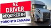 Wanted AZ drivers: Brampton to Laredo (In team)