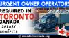 URGENT OWNER OPERATORS REQUIRED IN TORONTO