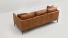 Full Genuine Leather Premium Tan Sofa and Loveseat