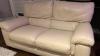faux leather couch