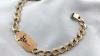 Vintage 10K Solid Yellow Real Gold Men's Medical Alert Bracelet