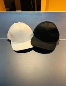 W/B Cap Hats - 100% Cotton