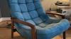 Iconic Canadian Mid century modern R Huber Teak Scoop Chair