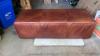 Brown Leather Ottoman - Gently Used