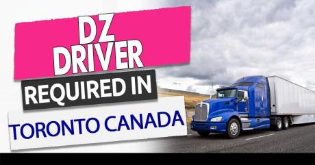 DZ DRIVER - 3 YEARS MINIMUM EXPERIENCE