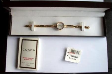 Beautiful Coach wrist watch