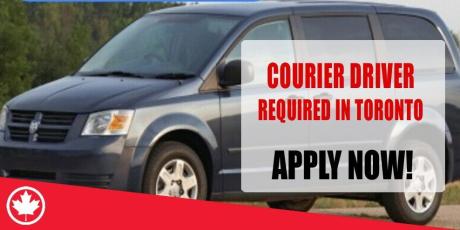 COURIER DRIVER REQUIRED IN TORONTO