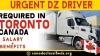 URGENT DZ DRIVER REQUIRED IN TORONTO