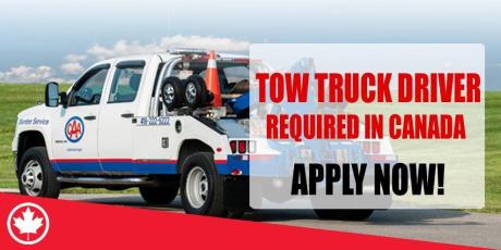 TOW TRUCK DRIVER REQUIRED IN DUBAI