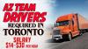 AZ TEAM DRIVERS REQUIRED IN TORONTO