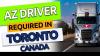 Hiring AZ Drivers for dedicated Toronto - Montreal run.