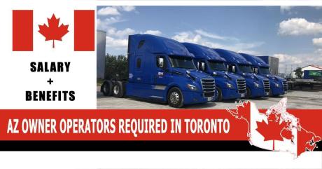 AZ OWNER OPERATORS REQUIRED IN TORONTO