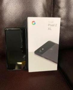 Google Pixel 2XL 64GB Just Black Unlocked Phone + Extras