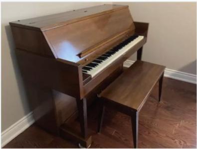 Heintzman Vertical Grand Piano (also known as Upright Grand)