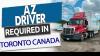 AZ drivers needed for dedicated switch run from Toronto Calgary