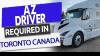 Hiring AZ drivers for USA and CANADA wide runs