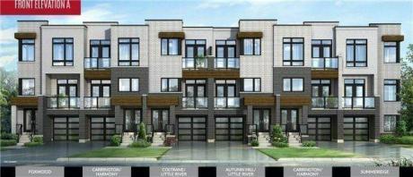 Luxury townhouse for rent from May 01,21 /Bathurst & Rutherford $3,150.00