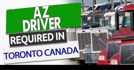 AZ Drivers Dedicated Run Toronto-JFK $1500/week