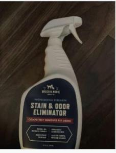 Free stain and odor spray