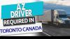 Hiring AZ Drivers - Canada Only